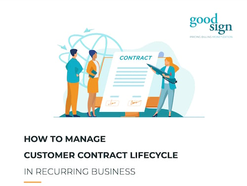 How to manage customer contracts with Good Sign